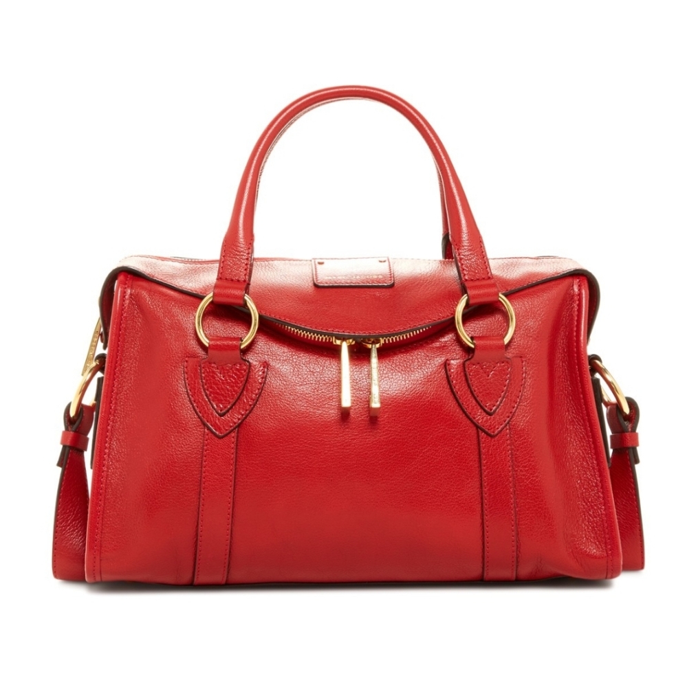 Marc Jacob's Small Fulton Satchel- Red